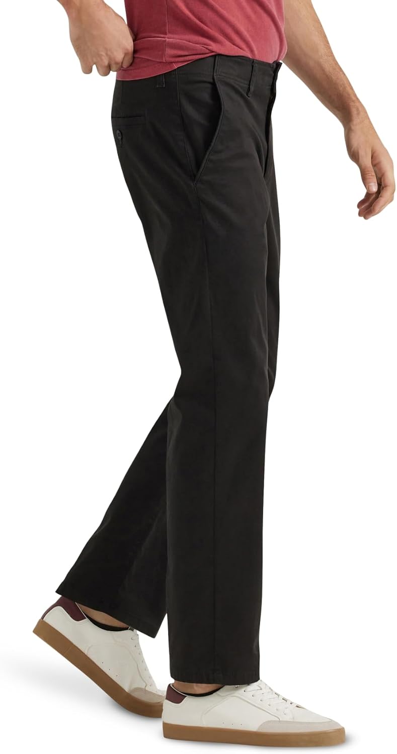 Men's Flat Front Regular Straight Pant - Image 2