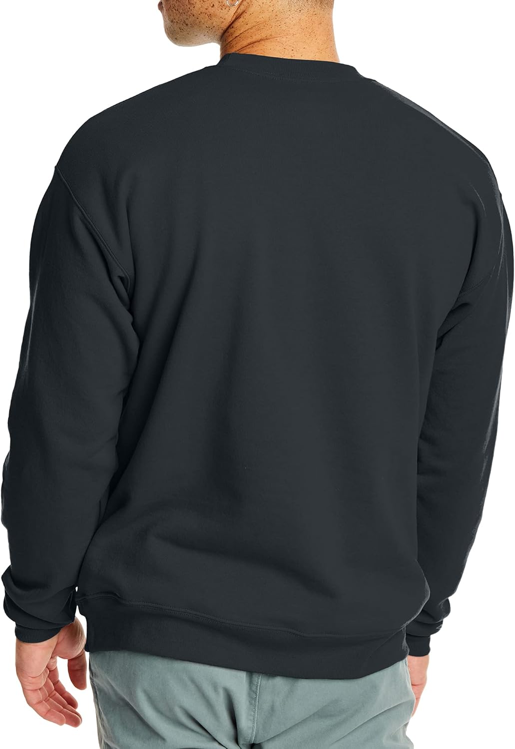 Men's Fleece, Pullover Crewneck Sweatshirt, 1 or 2 Pack - Image 2