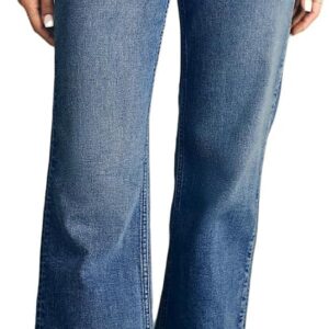 Astylish Women Wide Leg Jeans High Waisted Stretchy Straight Leg Jeans Loose Trendy Denim Pants with Pocket