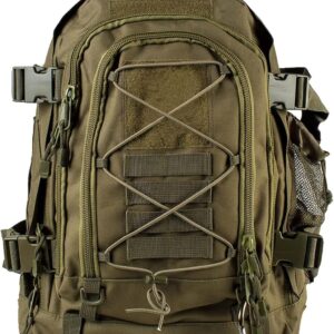 Tactical Backpack Military Army Daypack - Assault Pack for Men  Backpacks Bug Out Bag 3 Day Pack for Hiking Camping Travel Hunting Rucksack Trekking Green