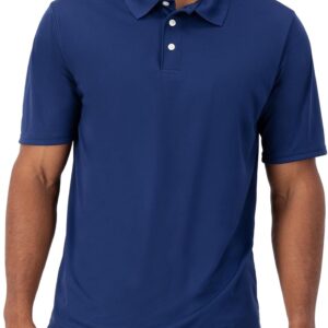 men Polo Shirt, men  Moisture-Wicking Performance Polo Shirt, Jersey Knit Performance Polo Shirt