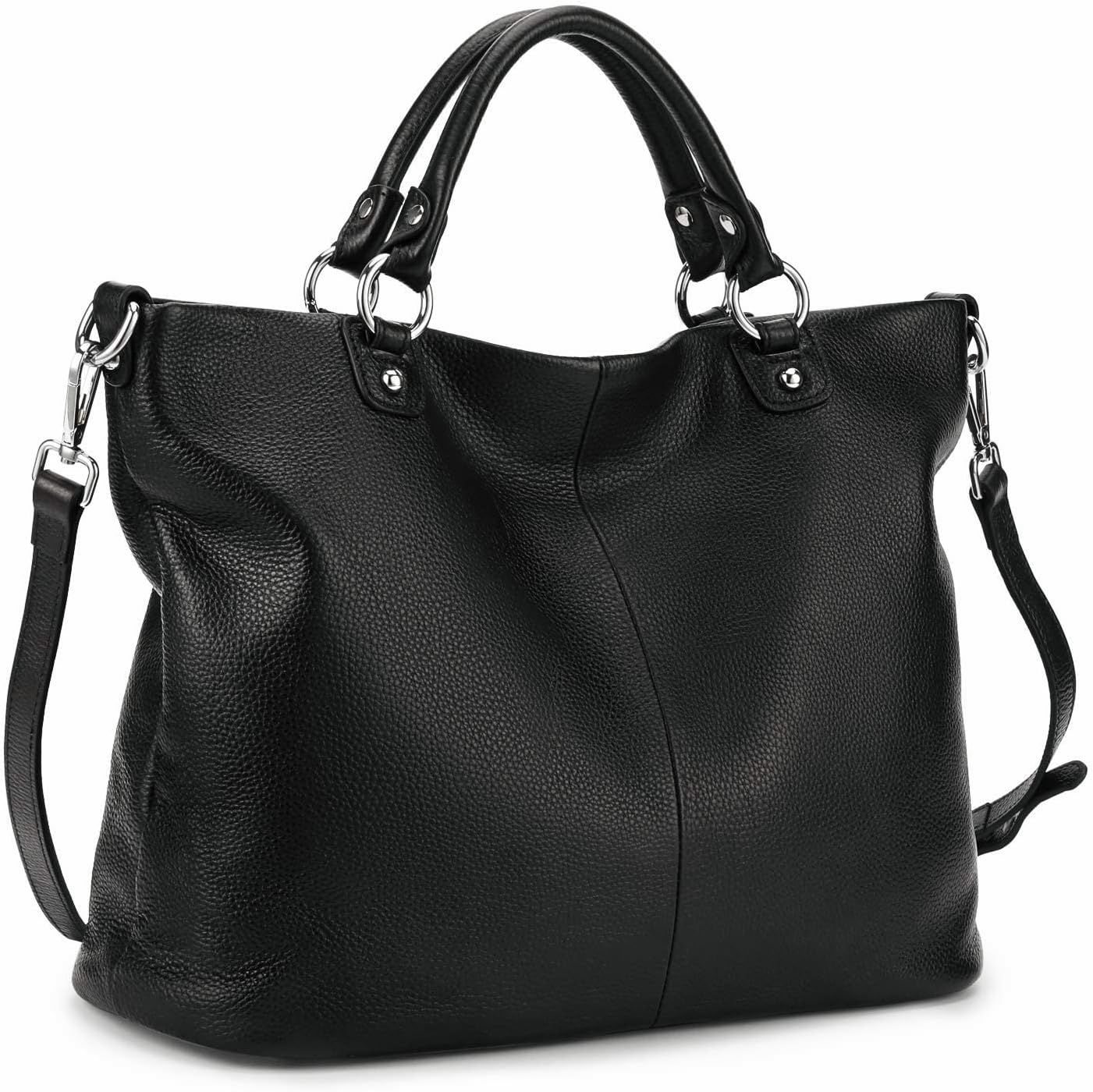 Women Soft Leather Tote Bag, Top Satchel Purses and Handbags