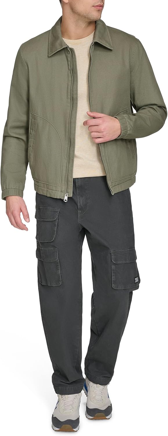 Men's Laydown Collar Cotton Depot Jacket - Image 2