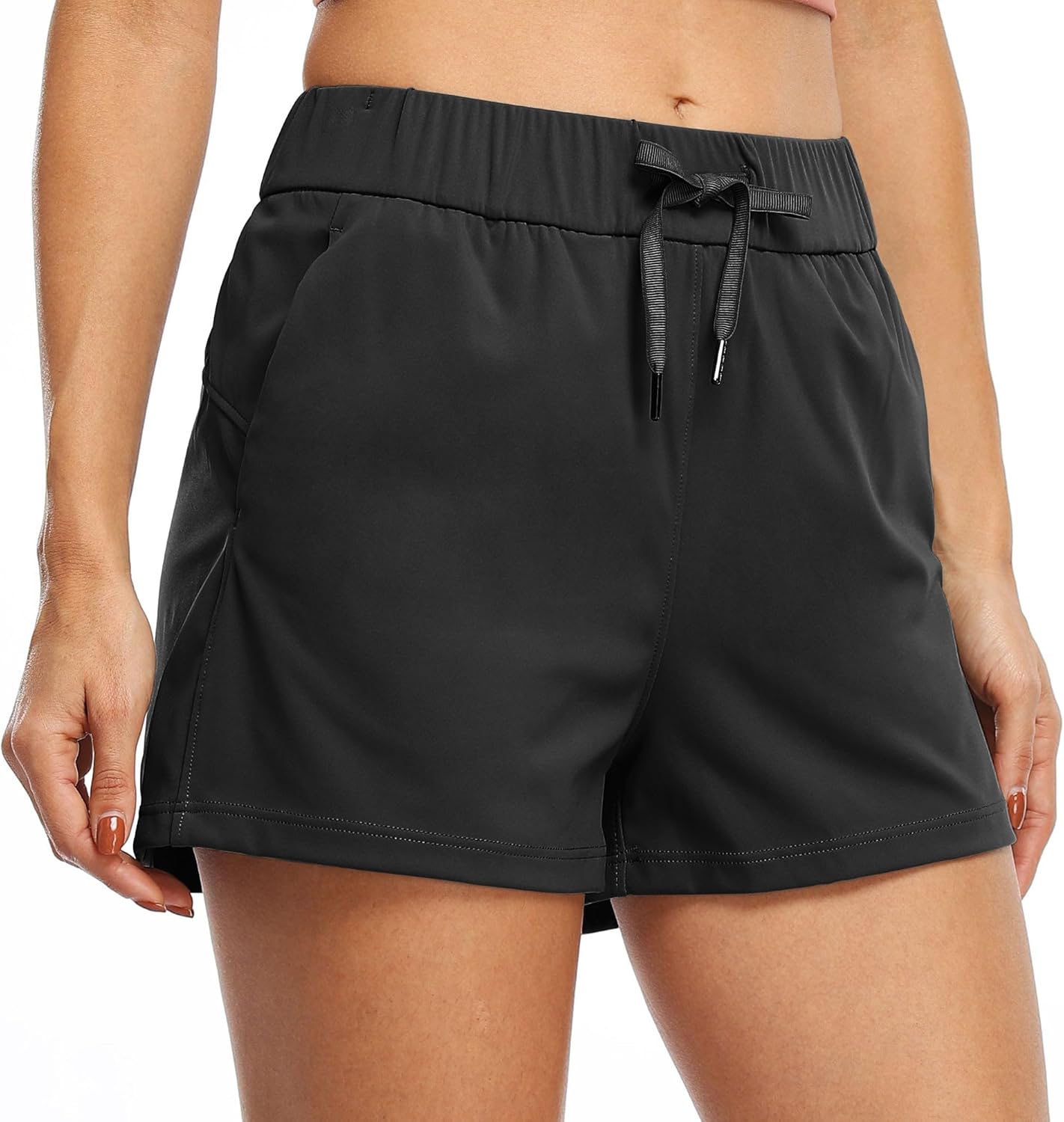 Women's Shorts Hiking Athletic Shorts Yoga Lounge Active Workout Running Shorts Comfy Casual with Pockets 2.5" - Image 2