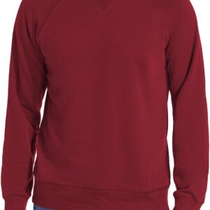 Men's Casual Cotton-blend French Terry Crewneck Sweatshirt