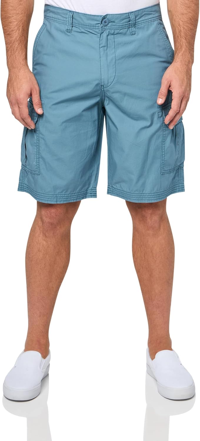 men Blue shorts, perfect for everyday wear.