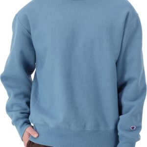 Men's Crewneck Sweatshirt, Reverse Weave, Heavyweight Fleece Sweatshirt For Men
