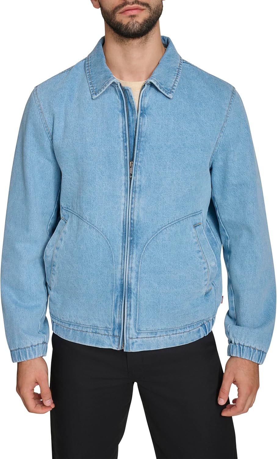 Men's Laydown Collar Cotton Depot Jacket