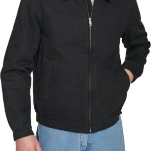 Men's Laydown Collar Cotton Depot Jacket