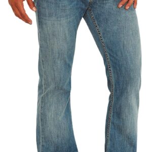 men  Slim Bootcut Jeans