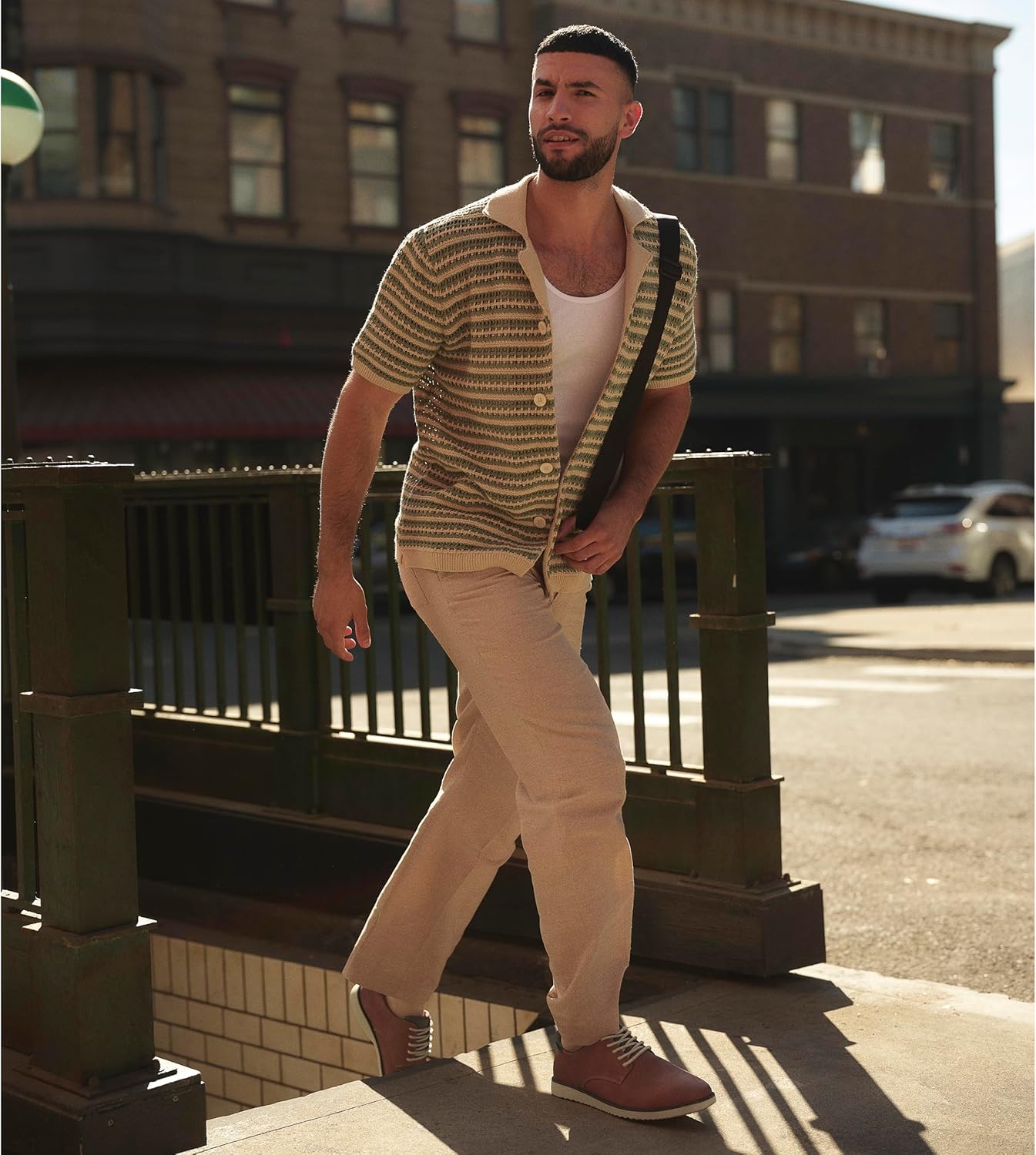 Men's stylish leather shoes, for daily wear and evening wear - Image 2