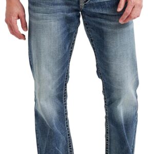 men  Relaxed Fit Straight Leg Jeans
