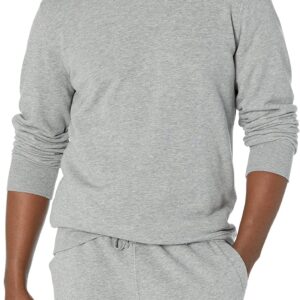 Men's Crewneck Sweatshirt, Lightweight Long-Sleeve French Terry (Available in Big & Tall)