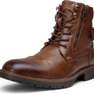 Men's Boots Boots for Men Casual Boots Motorcycle Combat Ankle Dress Boots Mens