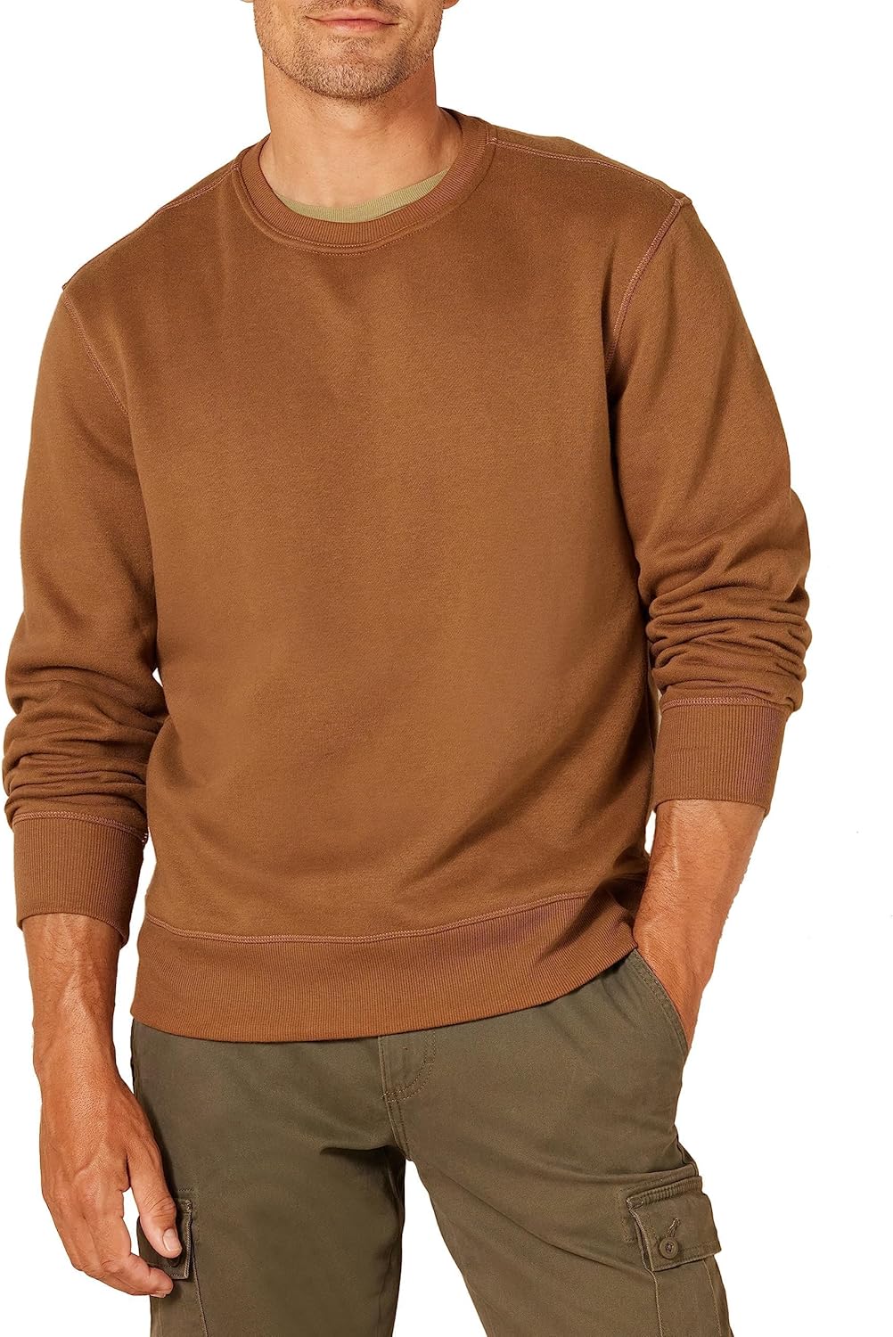 Men's Fleece Crewneck Sweatshirt (Available in Big & Tall)