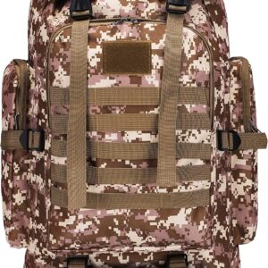 80L Hiking Camping Backpack,Hunting Backpack for Outdoor,Backpack Waterproof,Tactical Backpack for Men Women