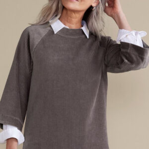 Samina Corduroy Pullover