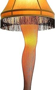 45" Christmas Deluxe Leg Lamp, Multicolor