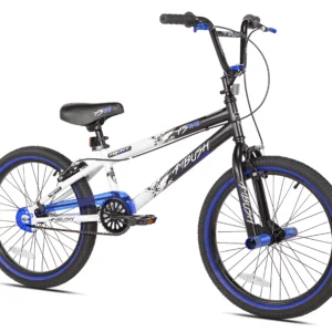 Bicycles 20" Boy's Ambush BMX Bike, Black/Blue