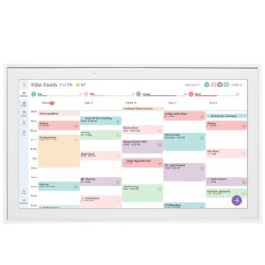 Skylight 15" Digital Calendar & Chore Chart, Wall Mount