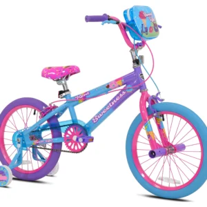 Kent Bicycles 18" Sweetness Girls Child Bike, Purple/Pink/Blue