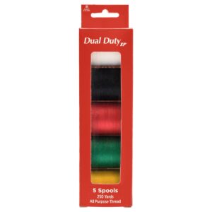 Coats & Clark Christmas 5 Pack 250yds Thread