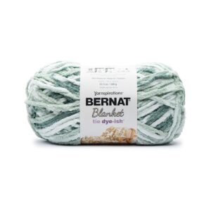 Bernat Blanket Tie Dye-ish 220yds Super Bulky Polyester Yarn