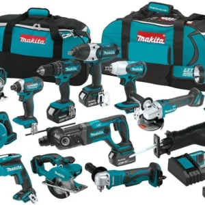The Latest 15 Tool Combination Kit With Charger