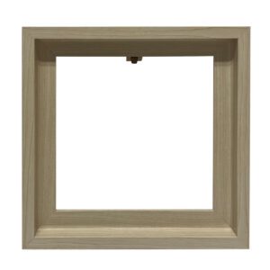 10 x 10 Natural Canvas Float Frame by Place & Time