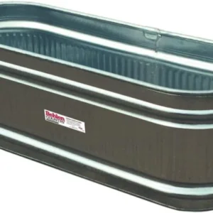 169-Gallon Galvanized Round-End Tank