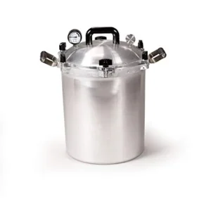 All American 930 Canner Pressure Cooker, 30 qt, Silver