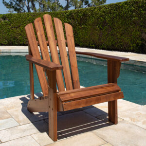 Brently Solid Wood Adirondack Chair