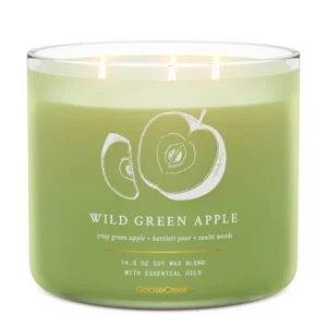 Wild Green Apple 3-Wick Candle