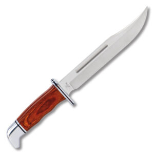 Buck Heritage Series 120 General Cocobolo 7.37 Inch Plain Satin Clip Point BU14192